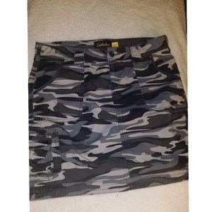 Cabela's camo mini skirt